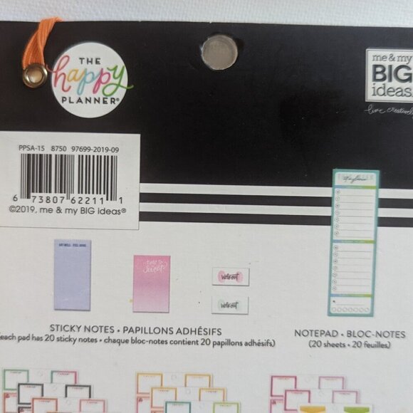 NWT Sweat Smile Repeat 638 Happy Planner Accessory Pack Stickers Fitness Workout - Picture 10 of 12